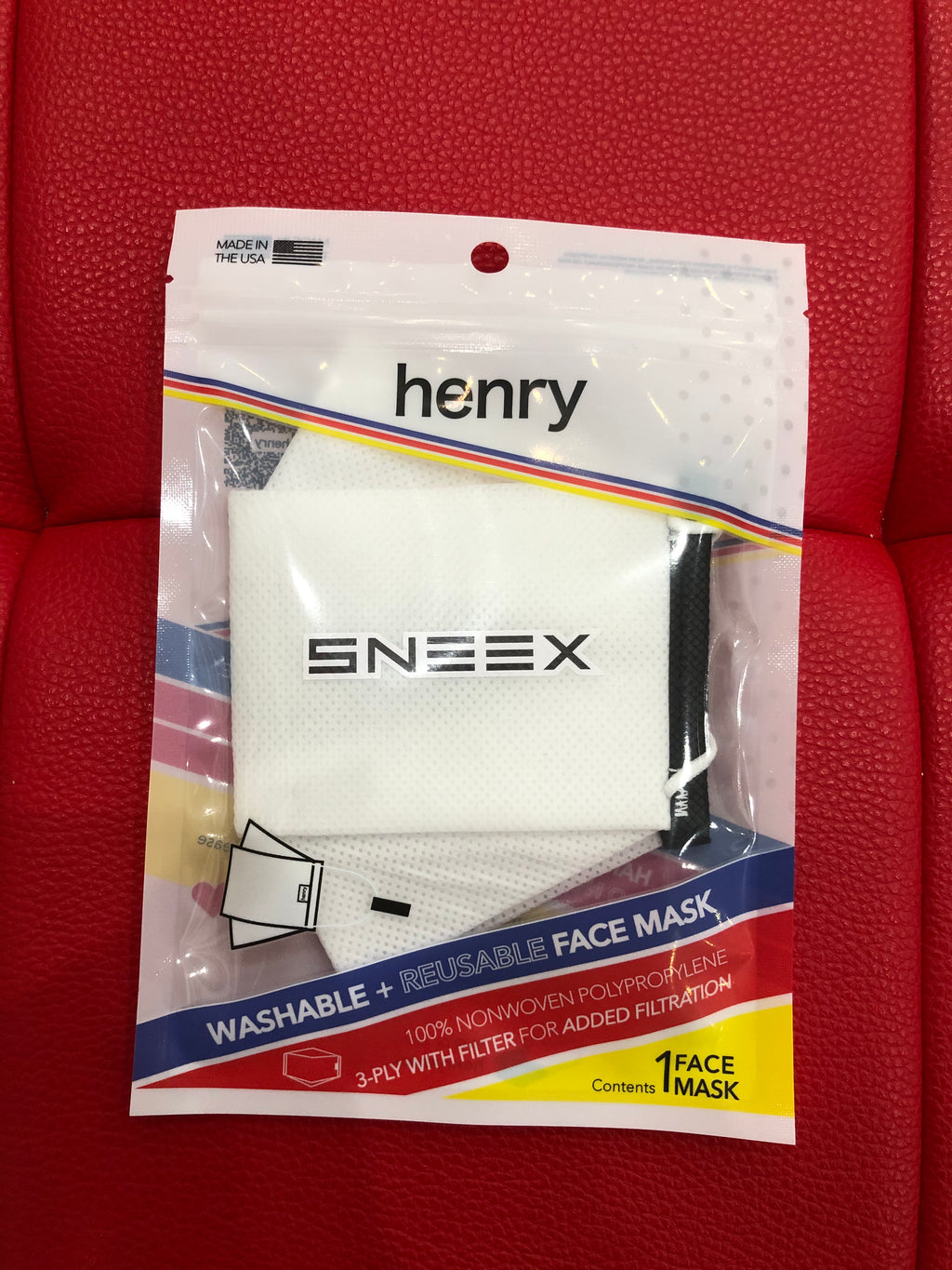 Sneex x Henry Travel Mask
