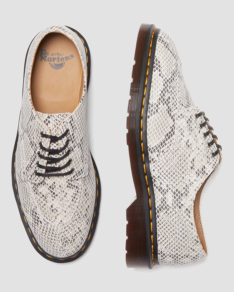 Dr. Martens 2046 Sand + Black  (Snakeskin)