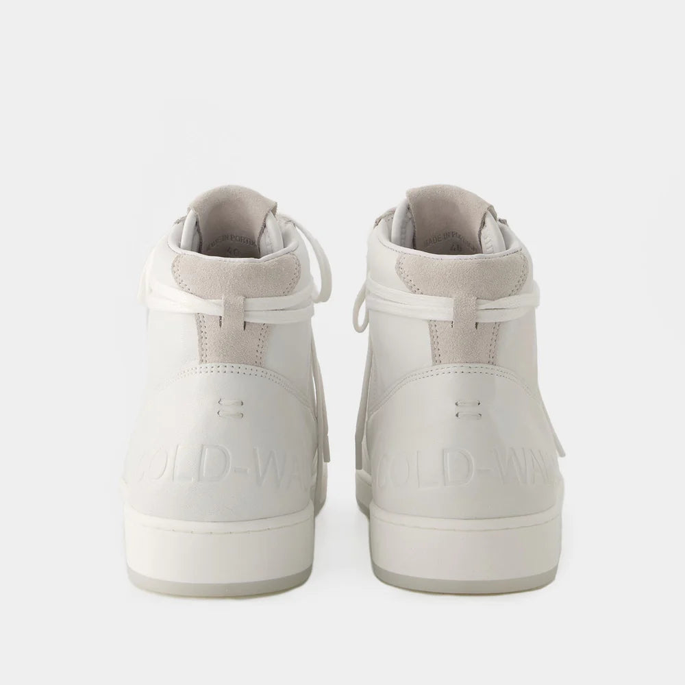 A-COLD-WALL* Luol Hi Top Sneakers - A Cold Wall- WHITE