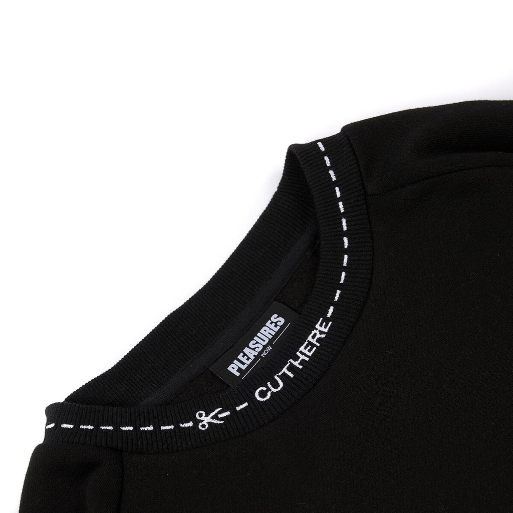 Pleasures Cut Here Raglan Crewneck