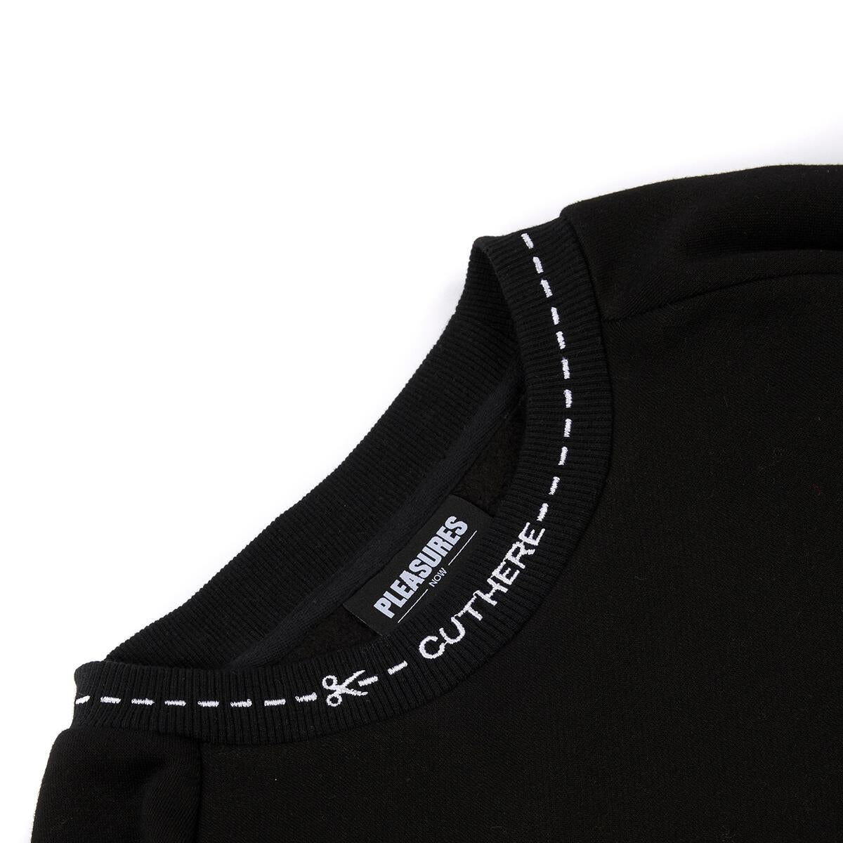 Pleasures Cut Here Raglan Crewneck