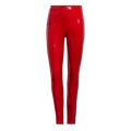 IVY PARK FAUX LATEX STRAIGHT LEG PANTS