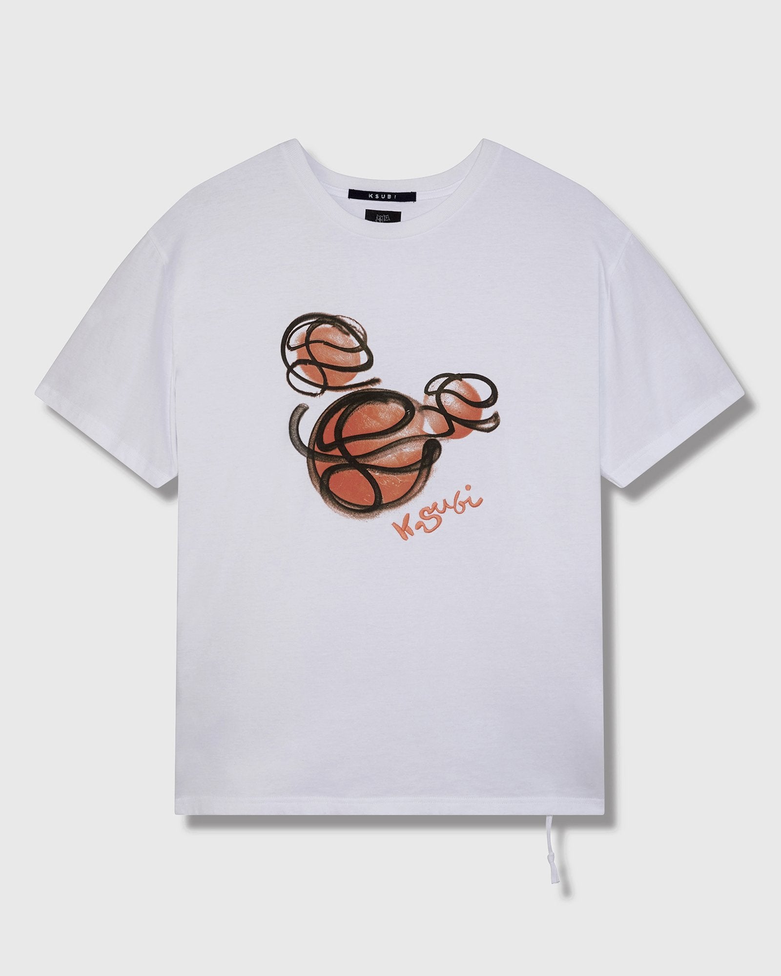 Ksubi Bball Biggie SS Tee White
