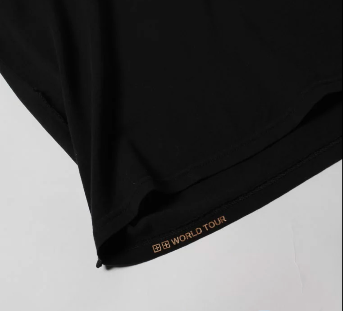 KSUBI NEON KASH SS TEE JET BLACK