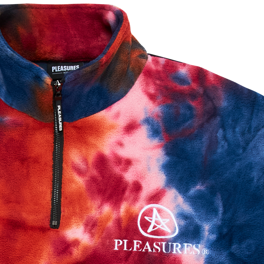 Pleasures Caffeine Polar Fleece Quarter Zip
