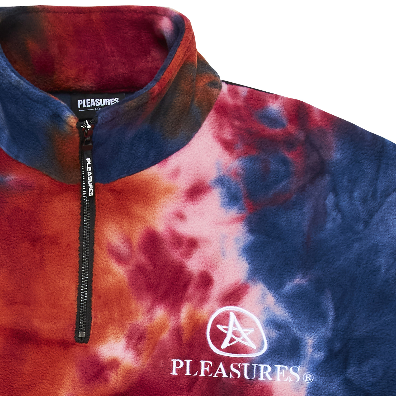 Pleasures Caffeine Polar Fleece Quarter Zip