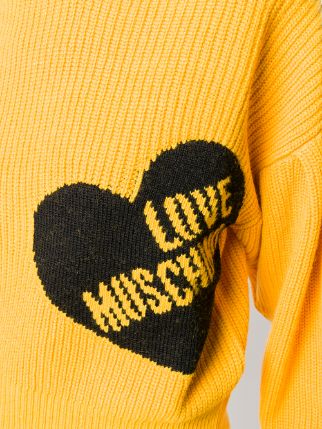 Love Moschino Ribbed Sweater