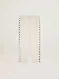 Golden Goose Star Collection Tapered Trackpant (White)