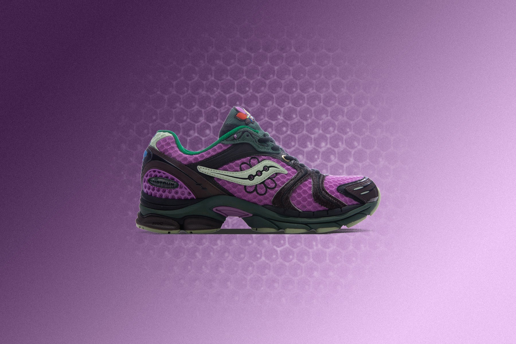 Saucony jaetips violet/earth