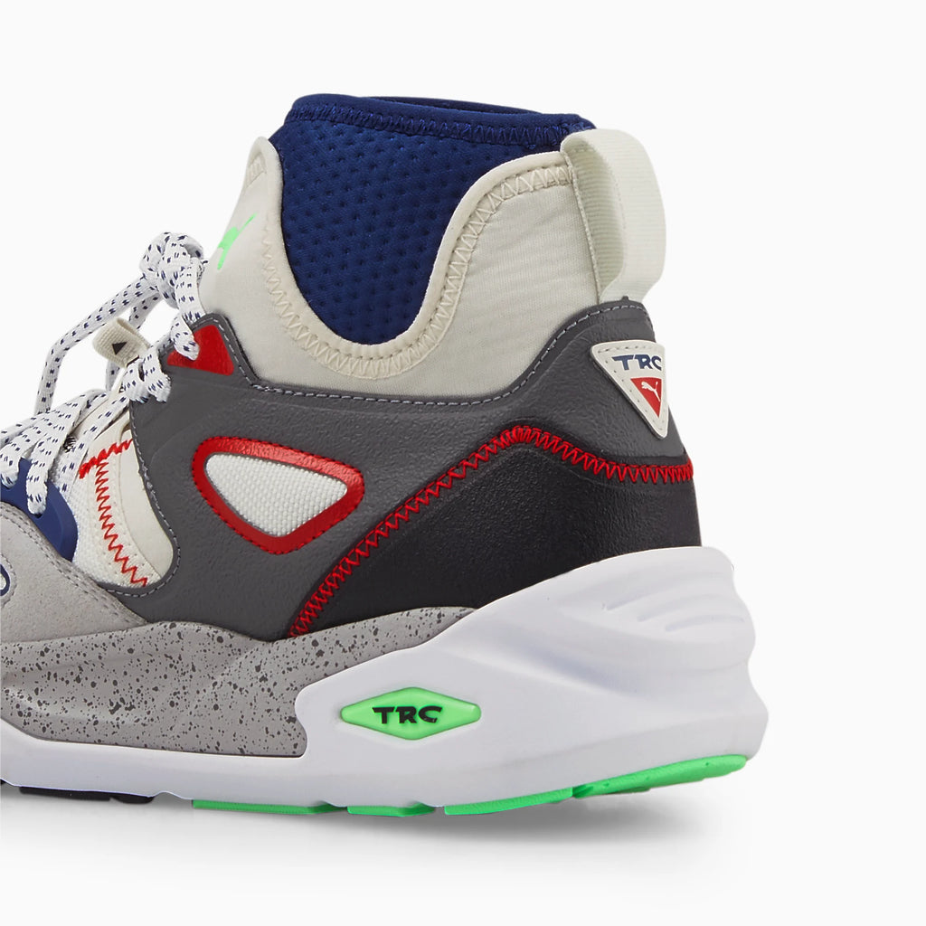 Puma TRC Blaze Mid Sneakers (Vaporous Gray/Blazing Blue)