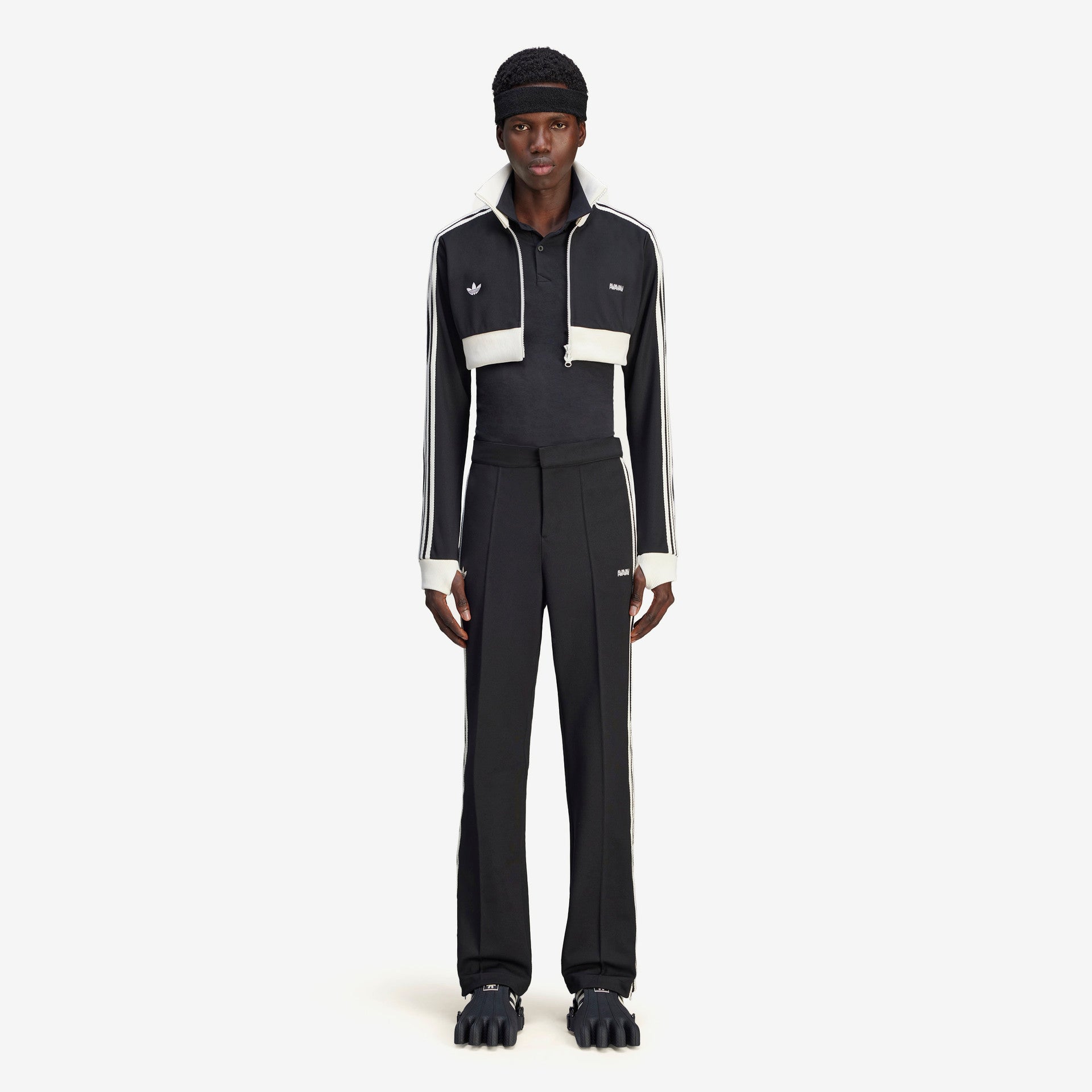 Adidas x avavav cropped track top