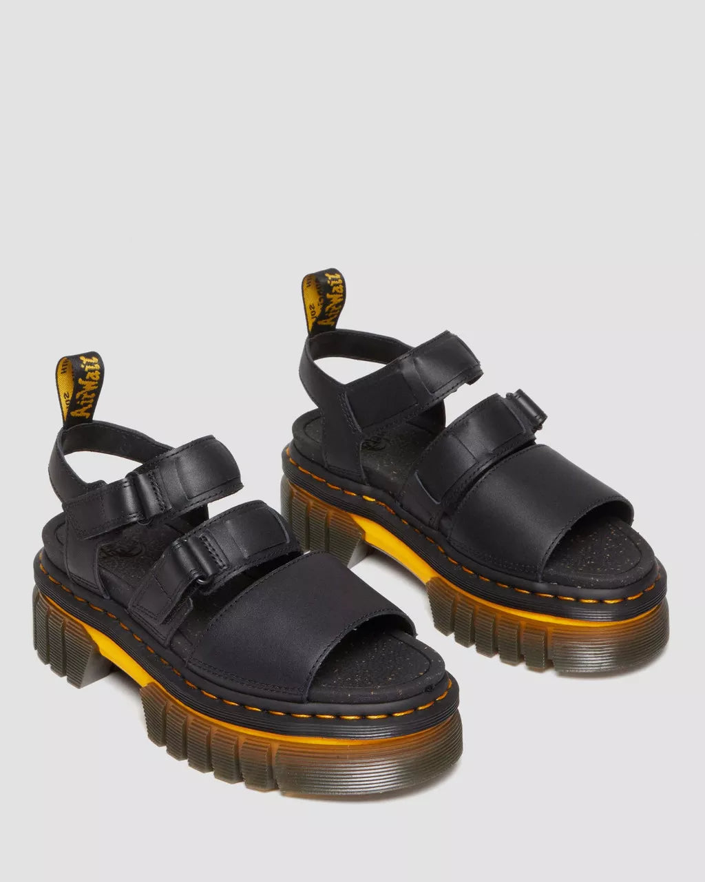 Dr. Martens Ricki 3 Strap Sandal (Contrast Sole)