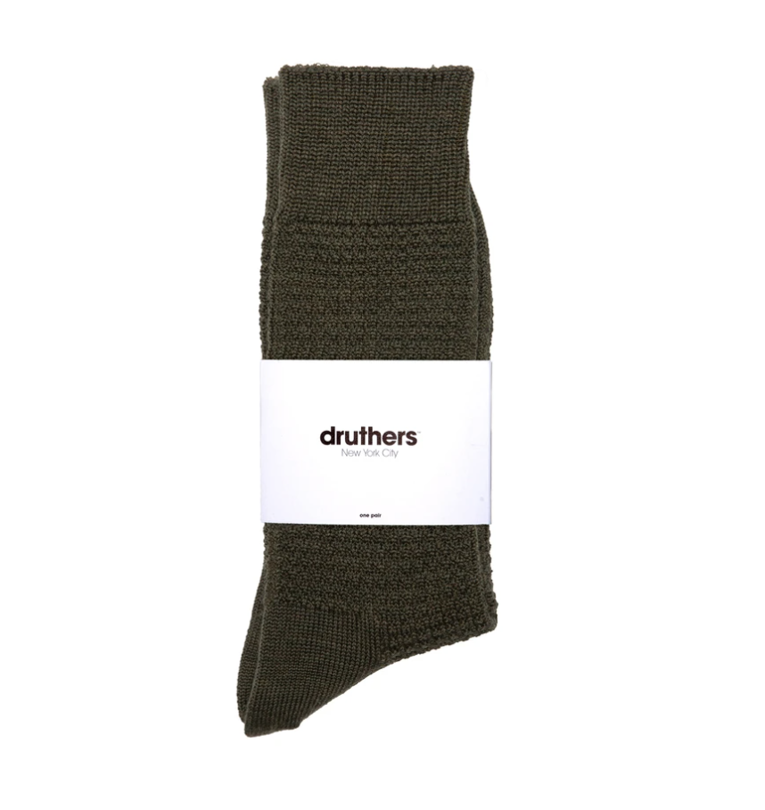 Druthers Merino Wool Waffle Sock