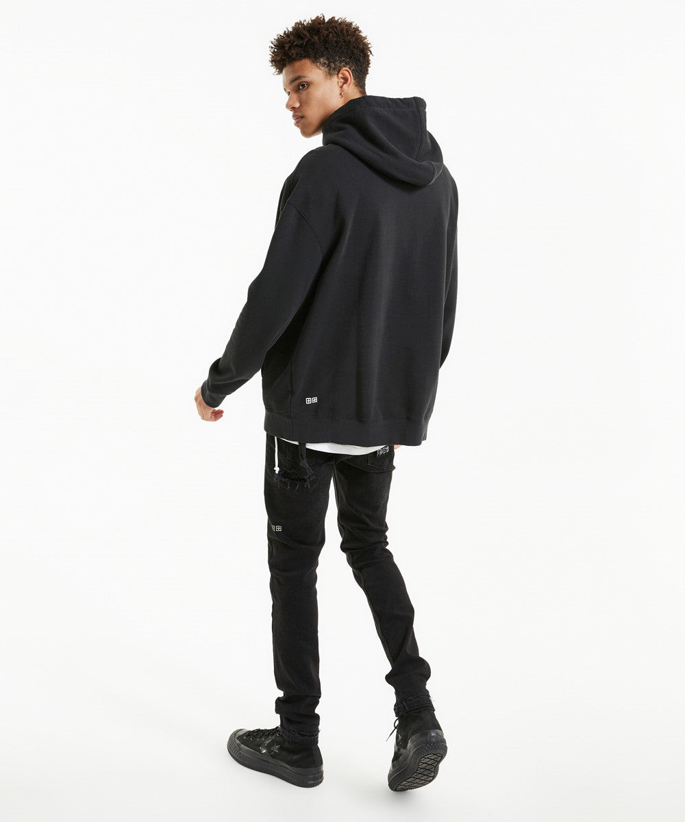 Ksubi Dolce Vita Biggie Hoddie Tru Black