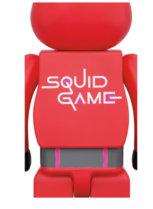 BE@RBRICK X Squid Games Guard Circle 1000%