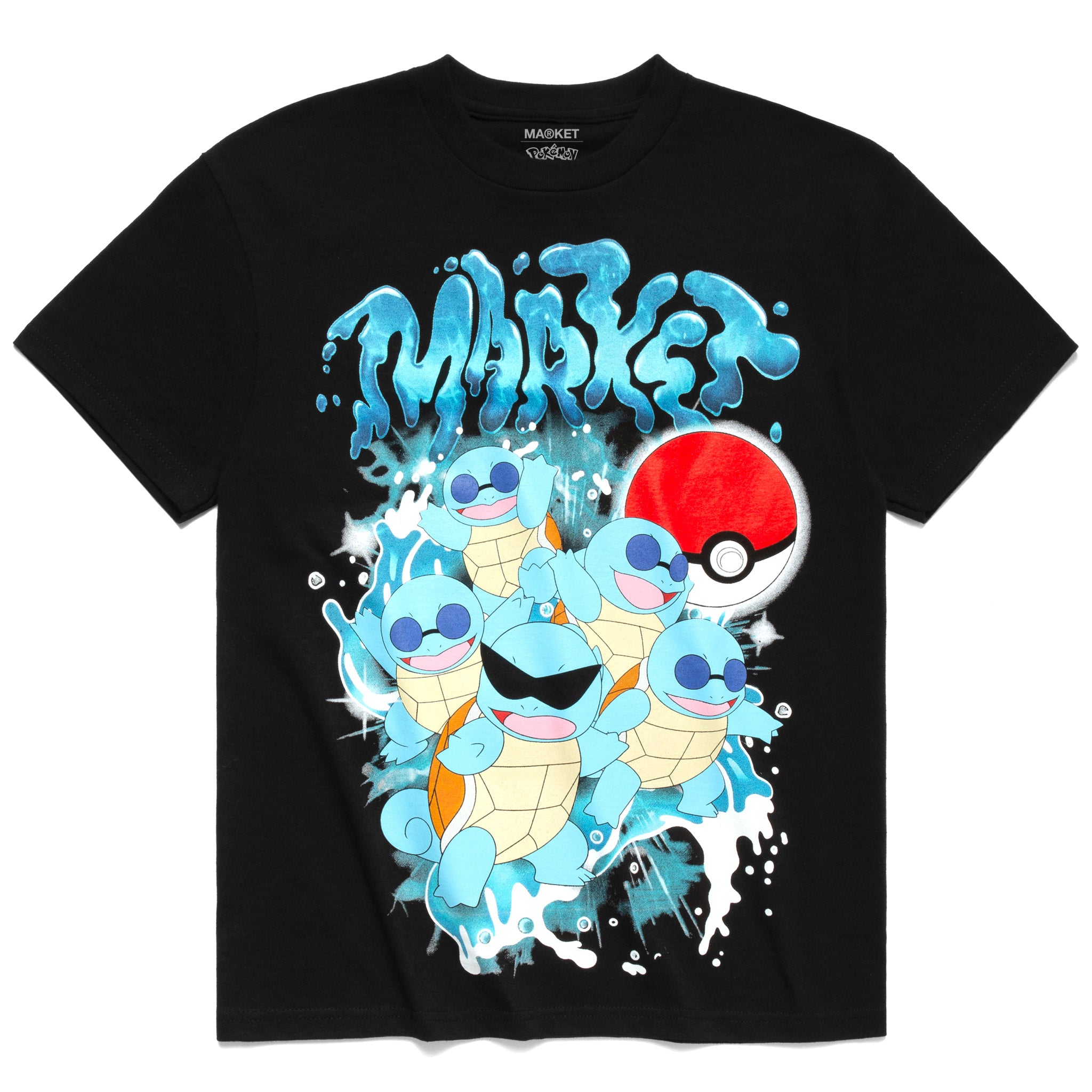 Market Pokémon Squirtle Squad T-Shirt