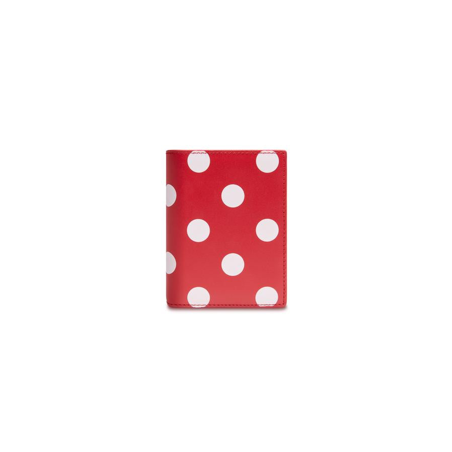 CDG Wallet Polka Dot Red
