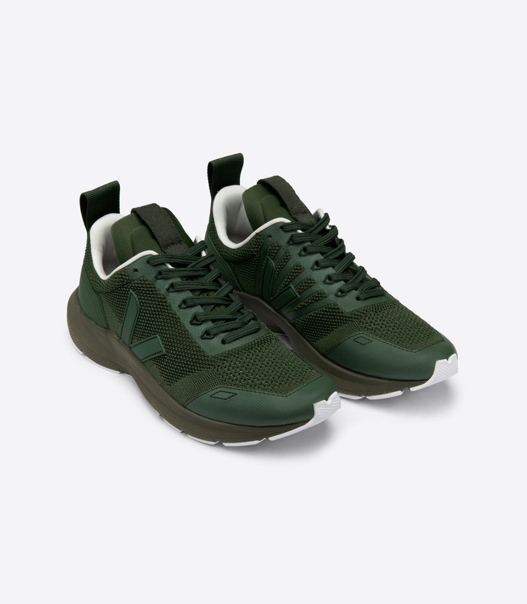 VEJA X RICK OWENS Performance Runner V-Knit Hunter