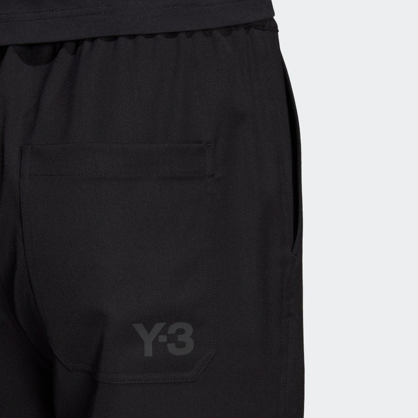 Y-3 Wool/Satin Straight Leg Pant