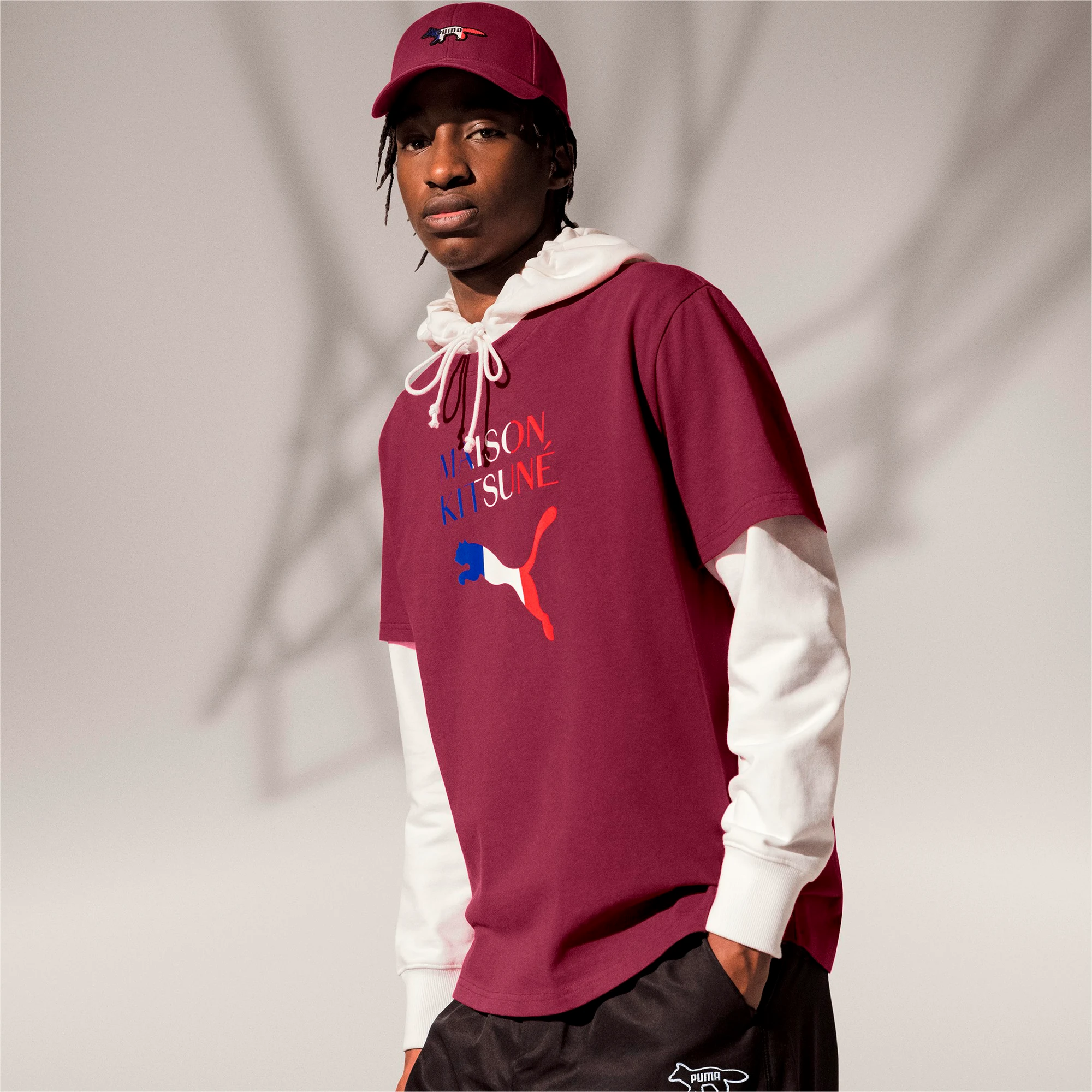 PUMA x MAISON KITSUNÉ Unisex Oversized Tee
