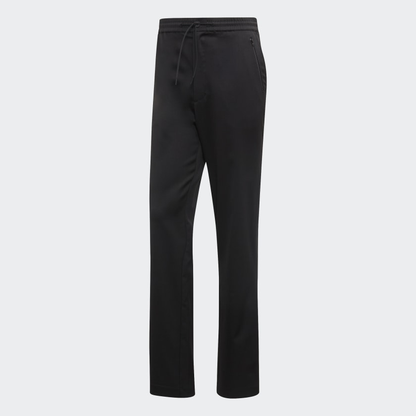 Y-3 Wool/Satin Straight Leg Pant