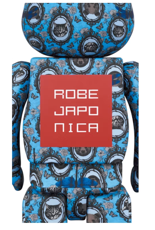 BE@RBRICK X ROBE JAPANICA 400% & 100%