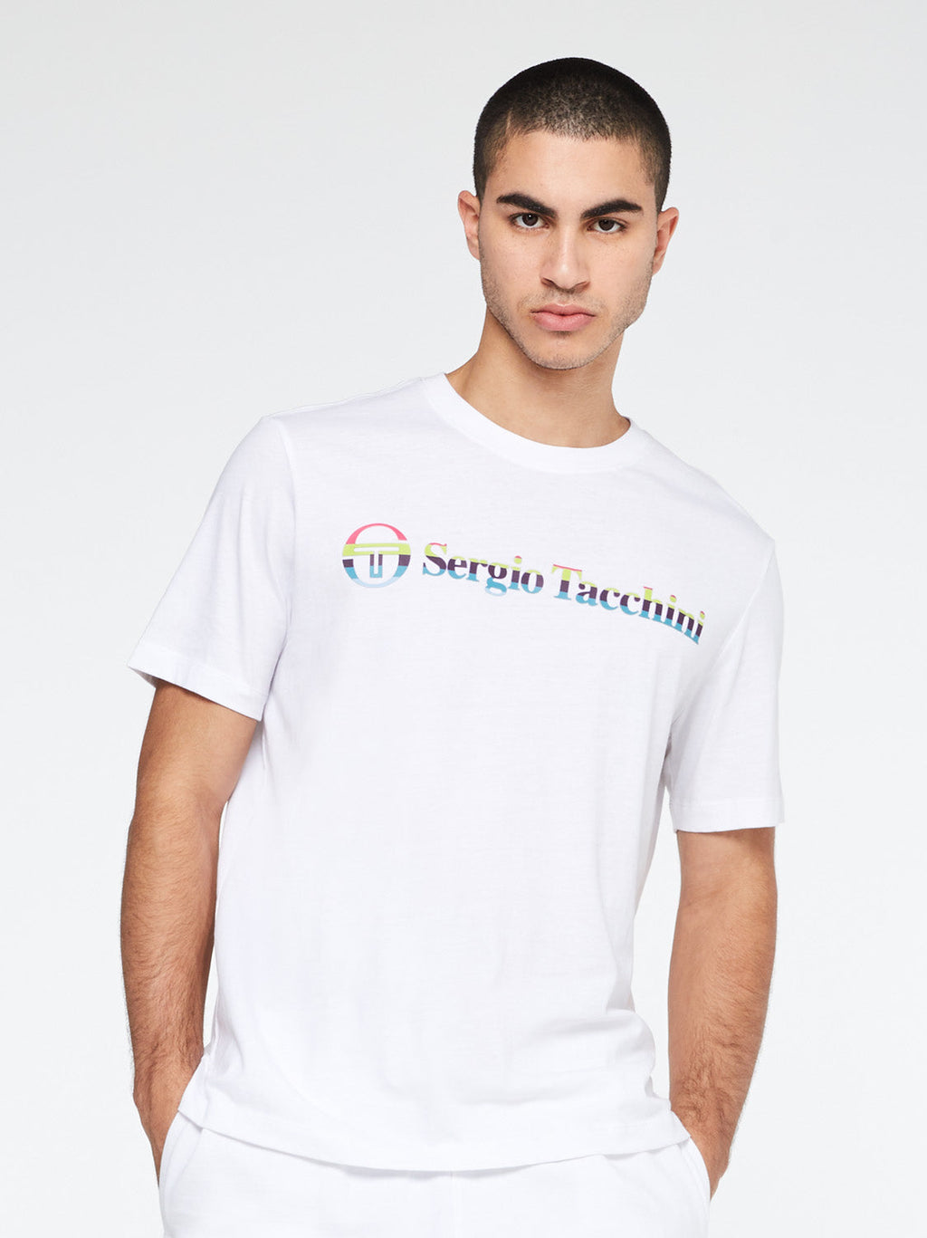 Sergio Tacchini Altomonte T-Shirt (White)