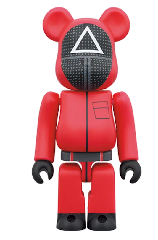 BE@RBRICK X Squid Games Guard Triangle 1000%