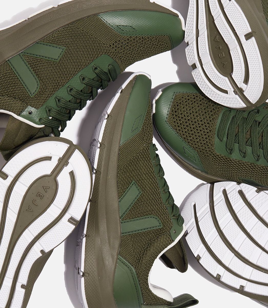 VEJA X RICK OWENS Performance Runner V-Knit Hunter
