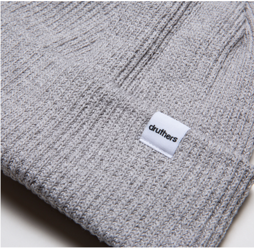 Druthers Recycled Cotton Knit Beanie