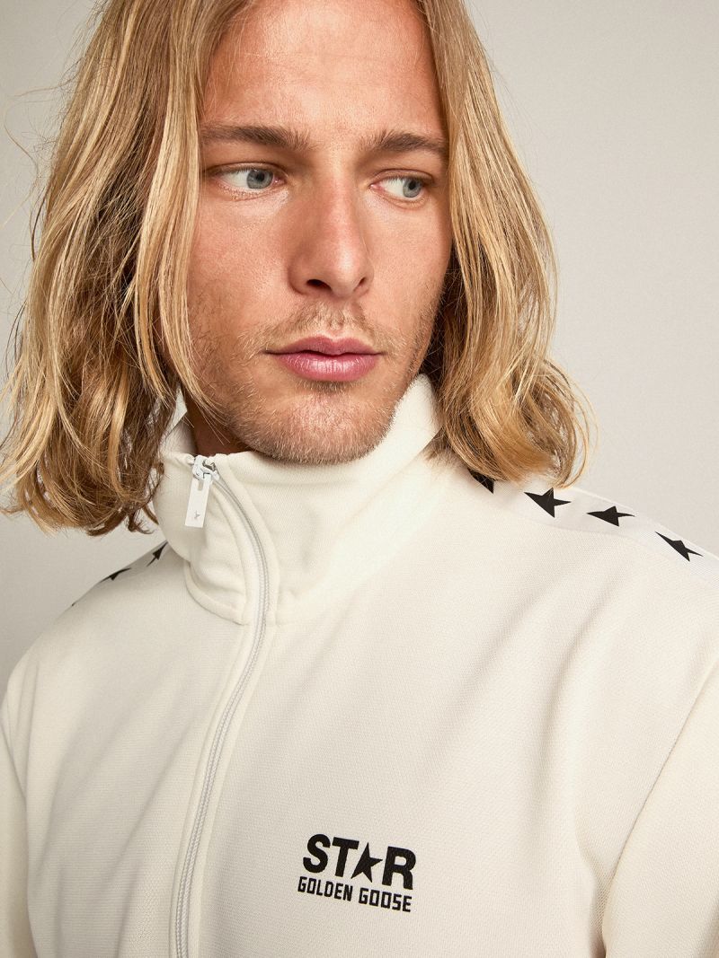Golden Goose Star Collection Track Jacket (White)