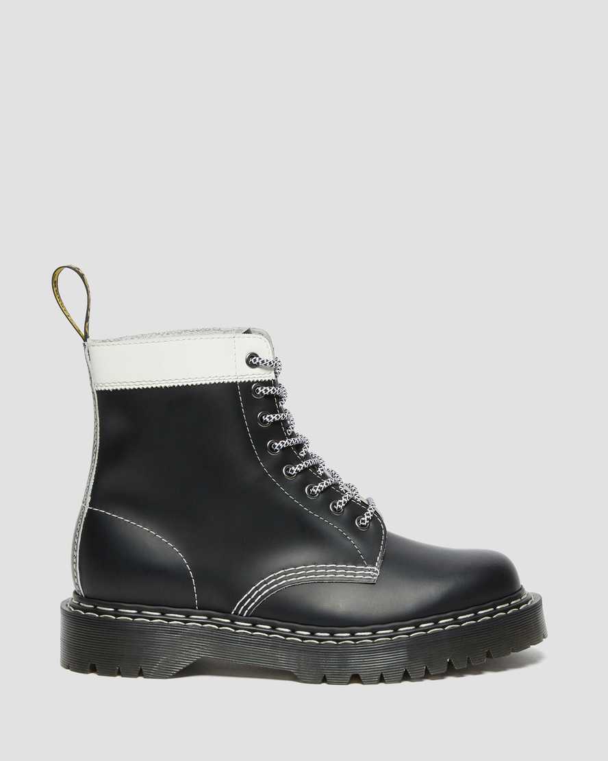 DR MARTENS 1460 PASCAL BEX LEATHER CONTRAST (WHITE UPPER)