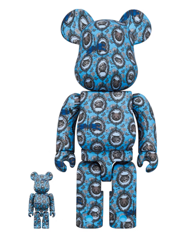 BE@RBRICK X ROBE JAPANICA 400% & 100%