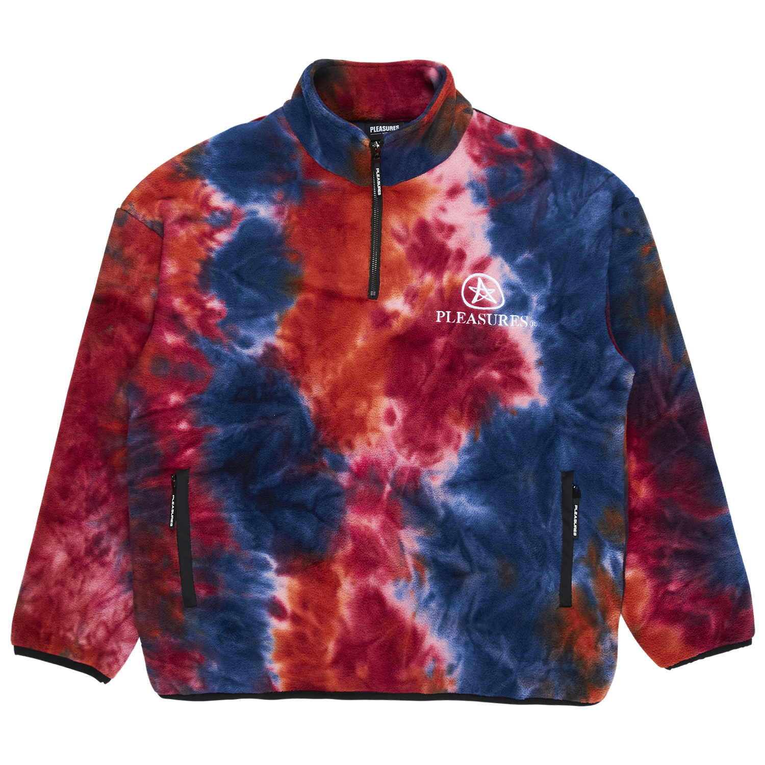 Pleasures Caffeine Polar Fleece Quarter Zip