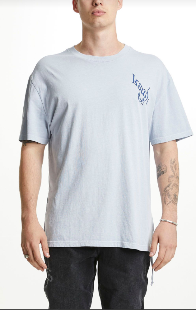 Ksubi Ksubeye Biggie SS Tee Sky