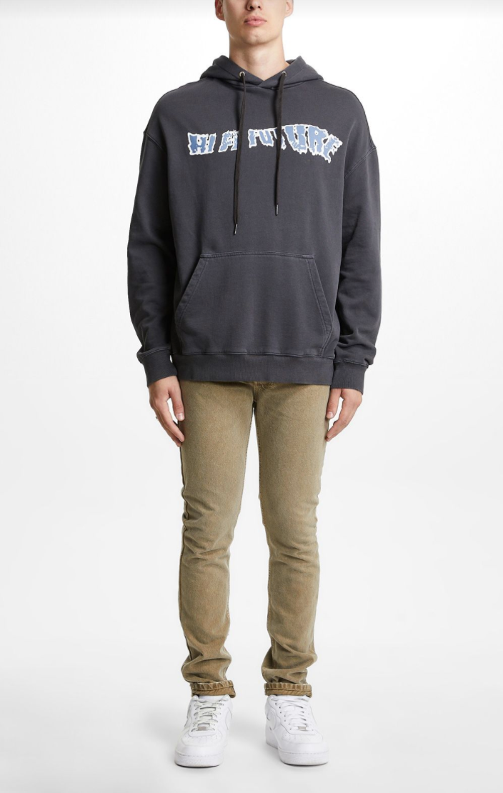 Ksubi Future Biggie Hoodie Faded Black