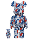 BE@RBRICK X GRATEFUL DEAD (STEAL YOUR FACE) 400% & 100%