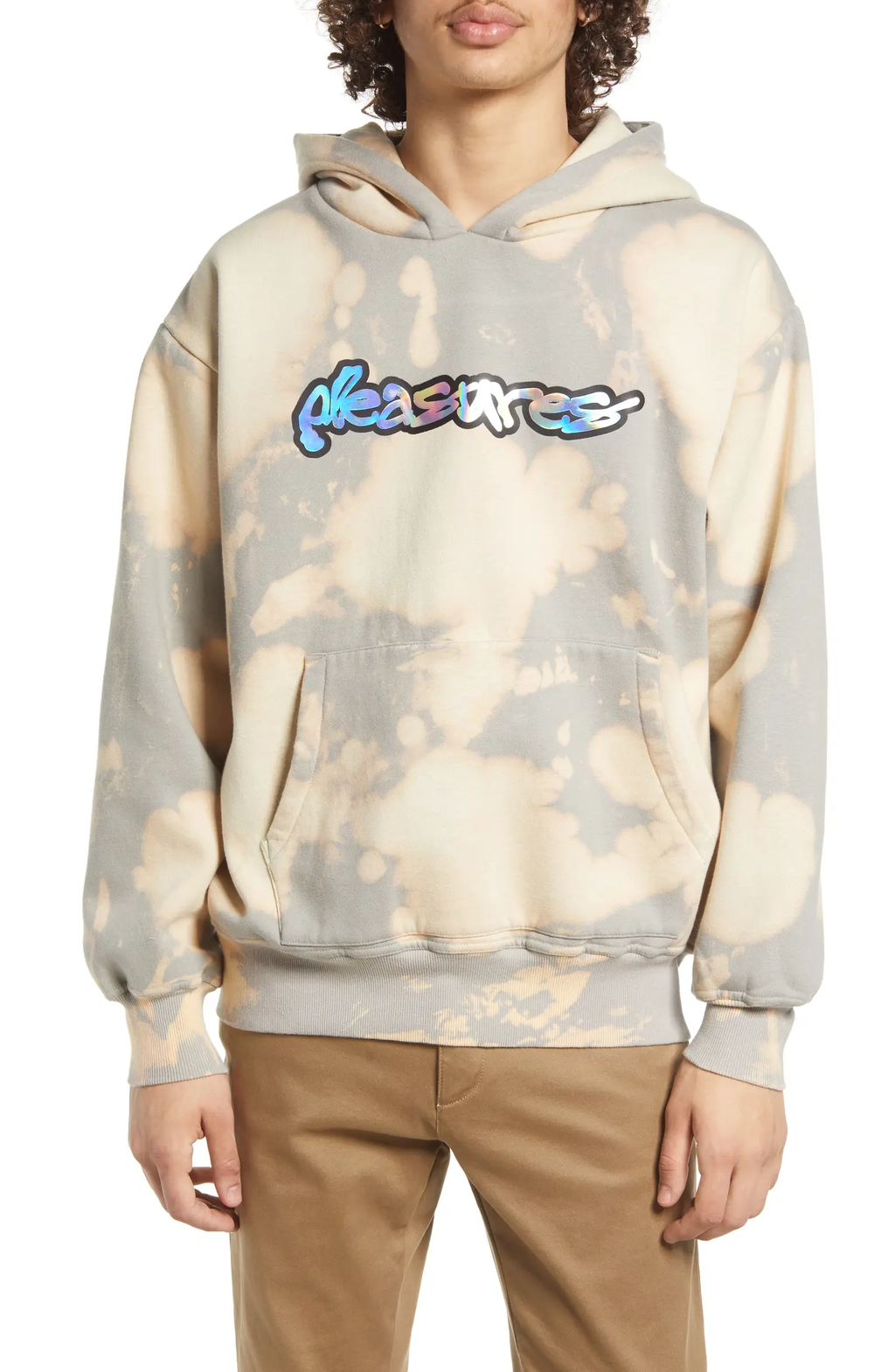 Pleasures Decay Bleach Dye Hoodie