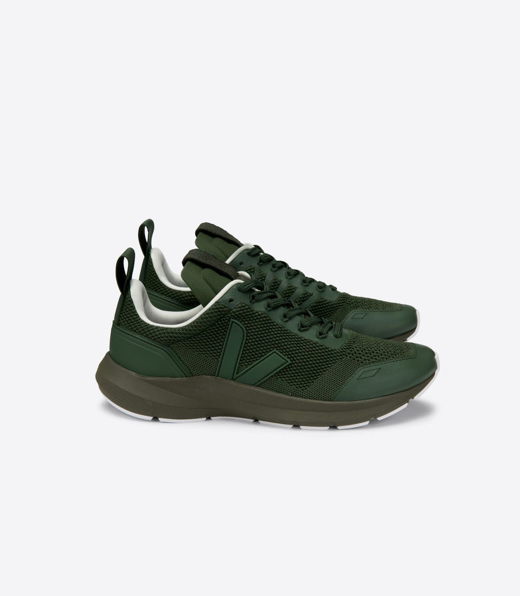 VEJA X RICK OWENS Performance Runner V-Knit Hunter