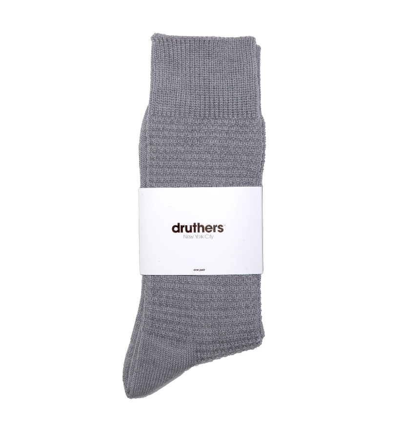 Druthers Merino Wool Waffle Sock