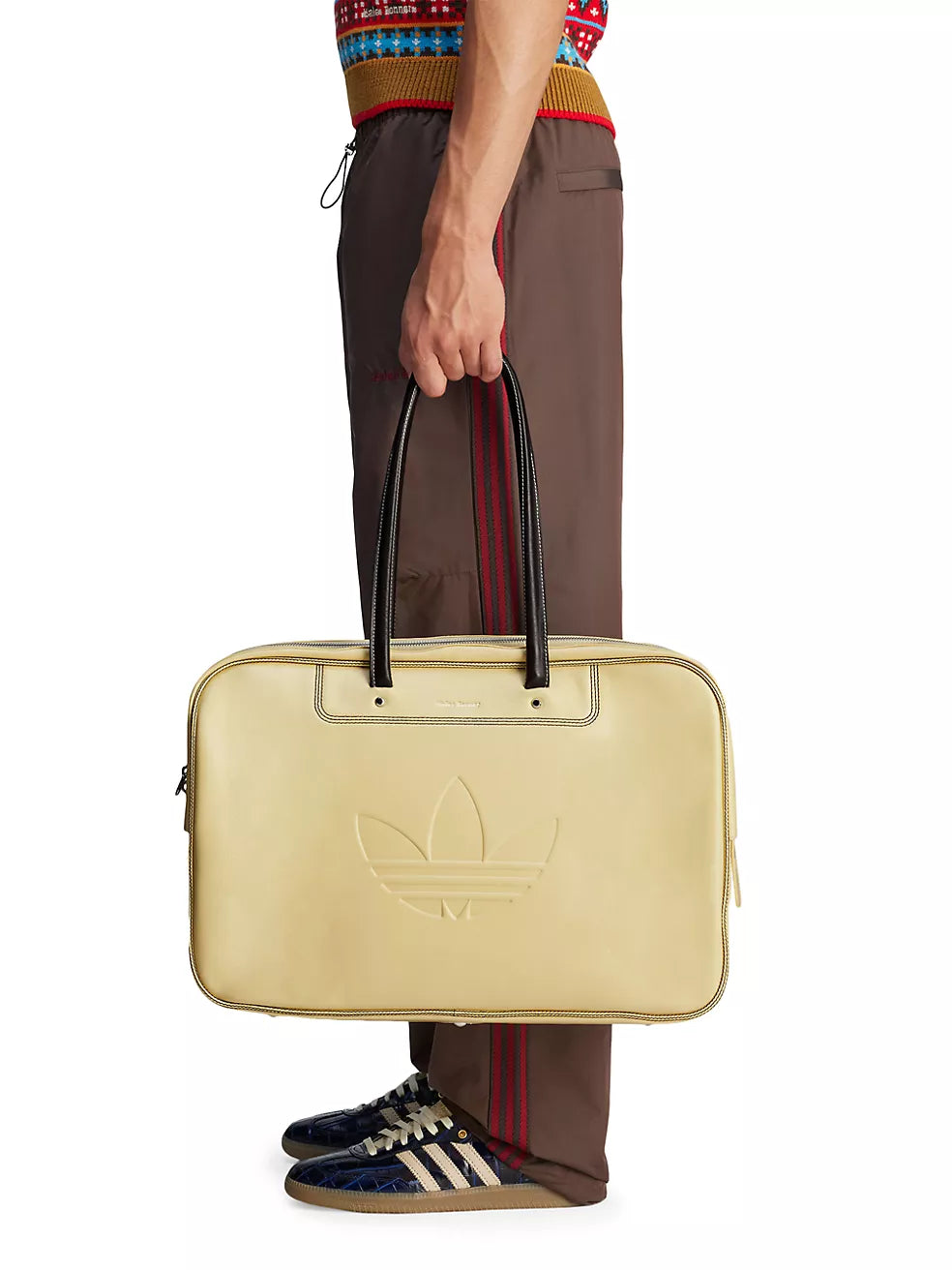 Wales Bonner Yellow x Adidas large duffle