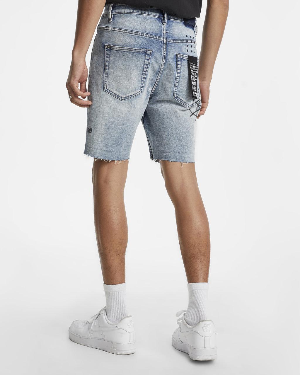 Ksubi Chopper Short Nowhere Punk Blue