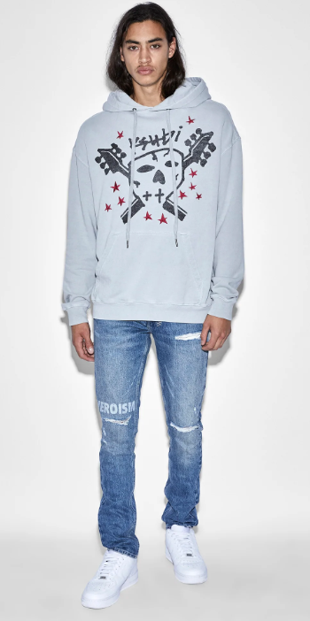 Ksubi Skull Biggie Hoodie Moon