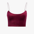 IVY PARK VELOUR BRALETTE