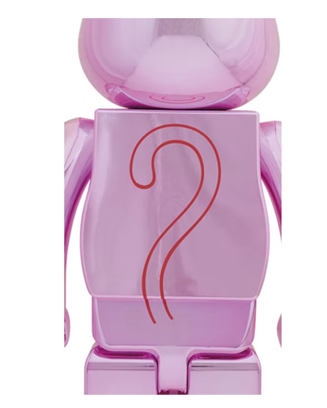 BE@RBRICK X Pink Panther Chrome Version 1000%