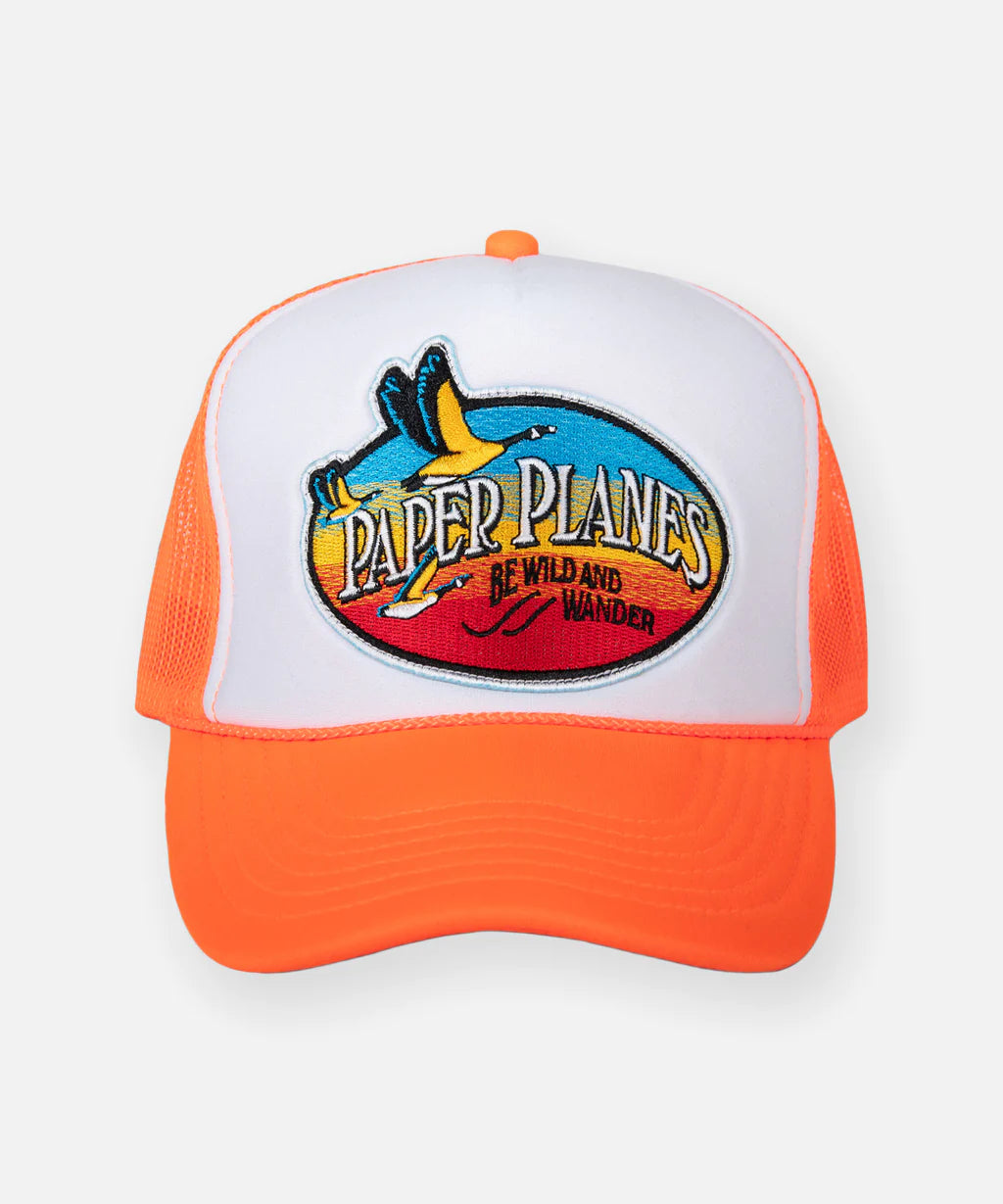 Paper Planes Be Wild Trucker Hat