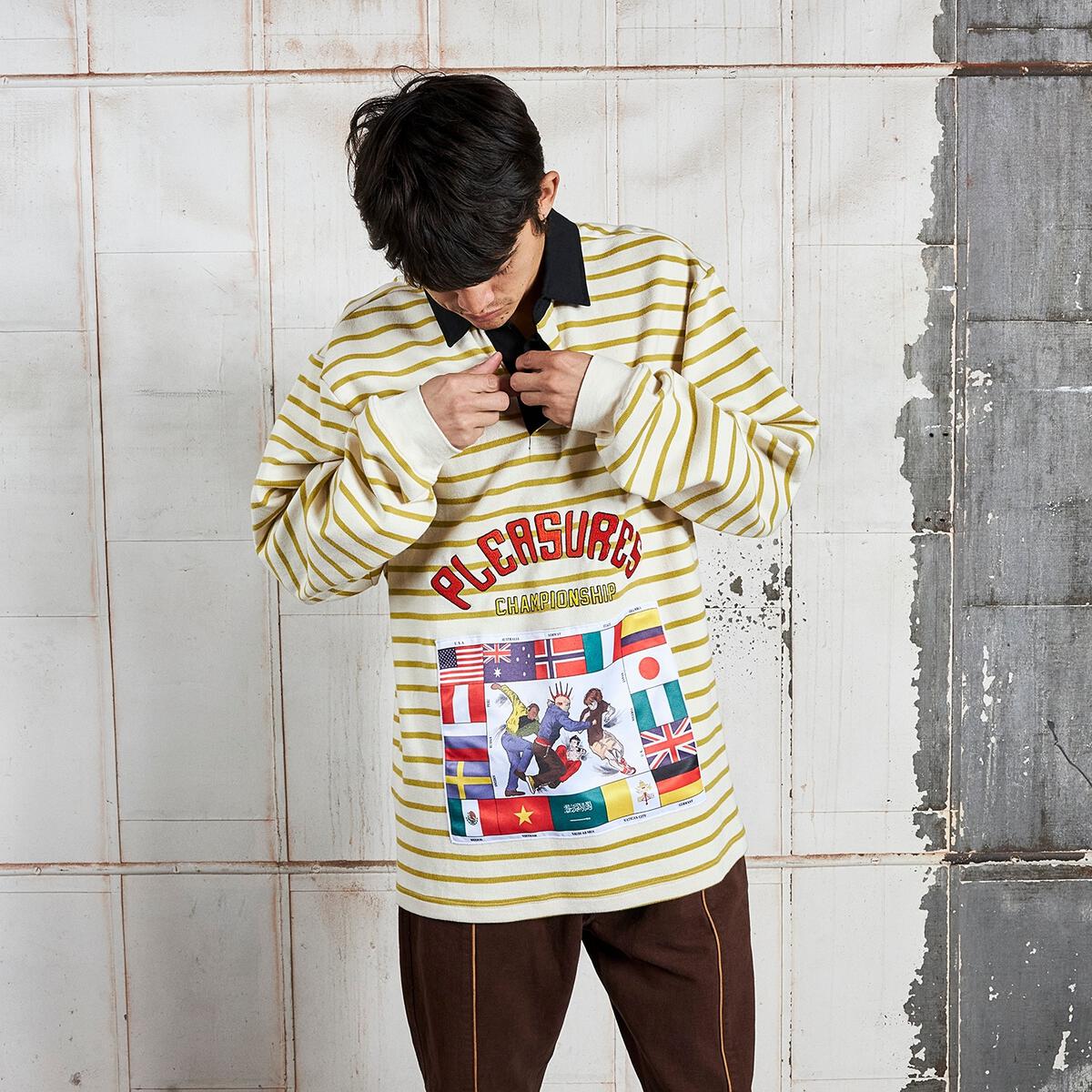 Pleasures Championship Rugby Long Sleeve