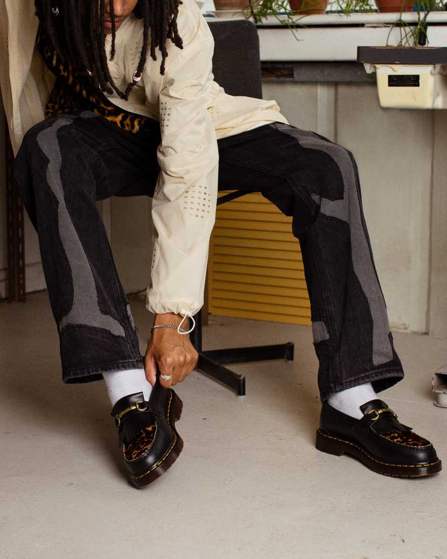 Dr. Martens Adrian Snaffle Loafer Leopard