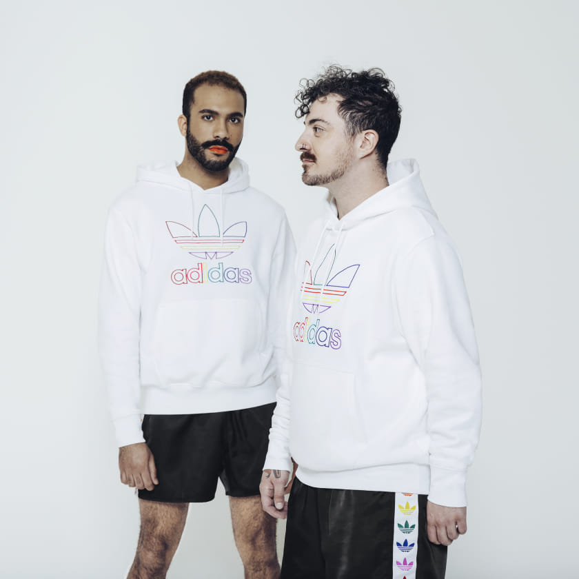 Adidas Pride Trefoil Outline Hoodie