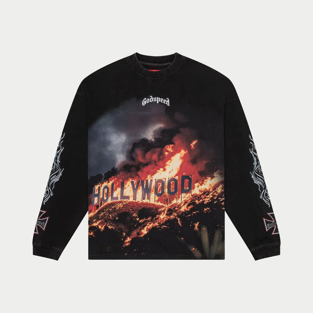 God Speed Hollywood Inferno-Ls-Black